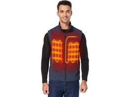 Men's Fleece Heated Vest with Battery Pack