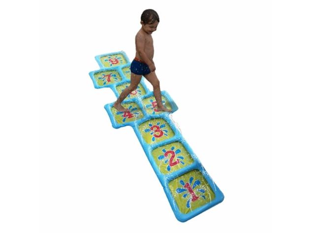 Inflatable Outdoor Hopscotch Sprinkler Mat