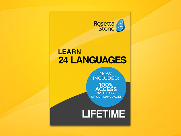 Rosetta Stone Acceso Ilimitado: suscripción de por vida