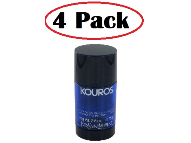 hoste Moderat Som svar på 4 Pack of KOUROS by Yves Saint Laurent Deodorant Stick 2.6 oz | StackSocial
