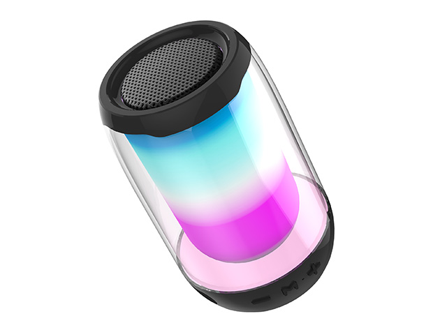 Pulse Mini LED Base Bluetooth Speaker (Black)