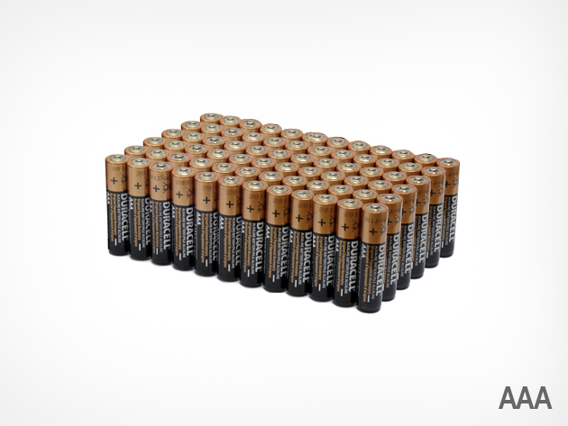 72 AAA Duracell Battery Bundle