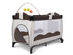 Coffee Baby Crib Playpen Playard Pack Travel Infant Bassinet Bed Foldable - Coffee