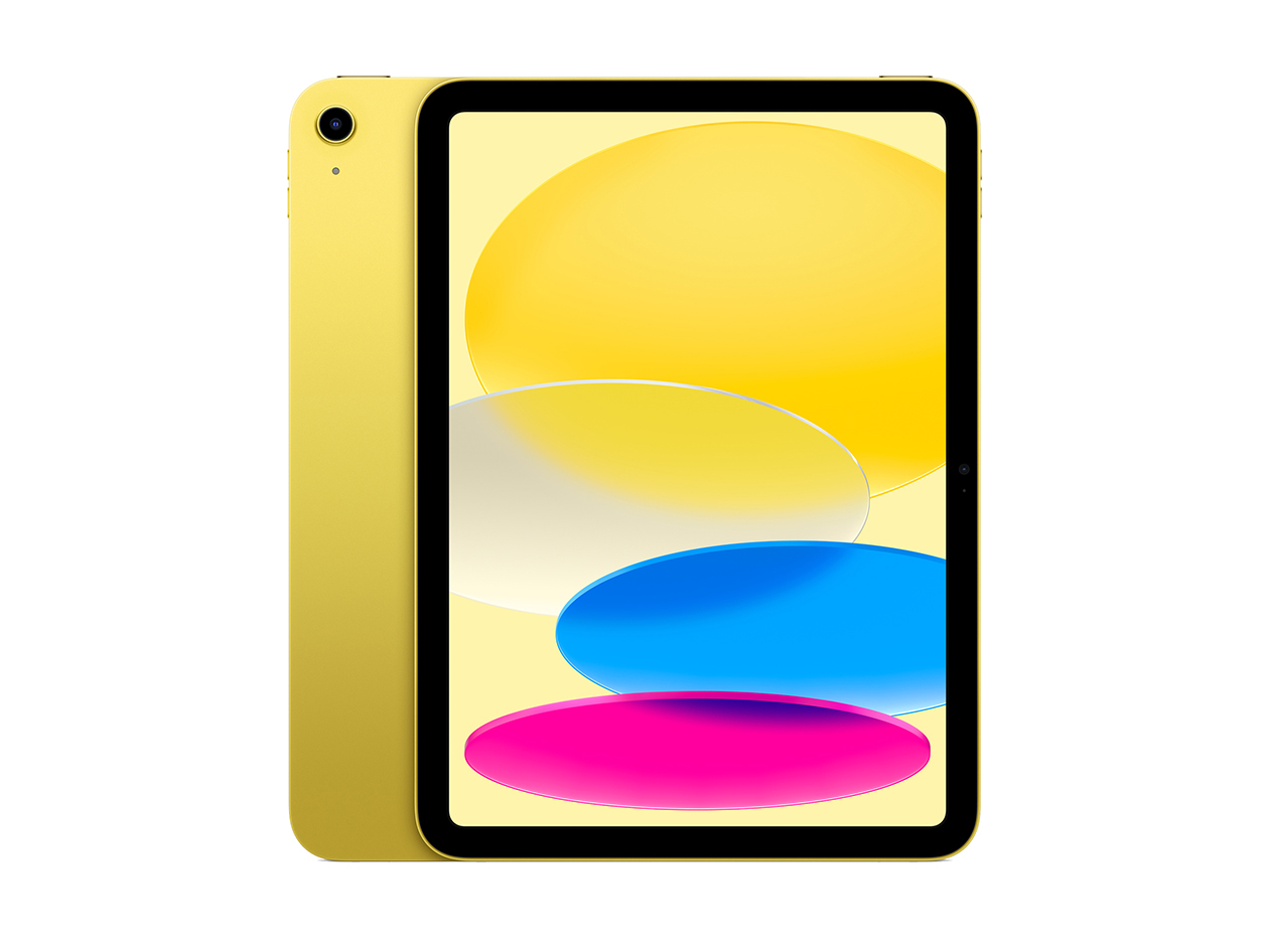 Apple iPad 10th Gen (2022) 64GB Wi-Fi & Cellular Yellow (Refurbished)