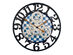 MacKenzie-Childs Royal Check Farmhouse Wall Clock - Small