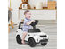 2-in-1 6V Kids Ride On Car Licensed Land Rover Toddler Push Car with Pedal White\Blue - White