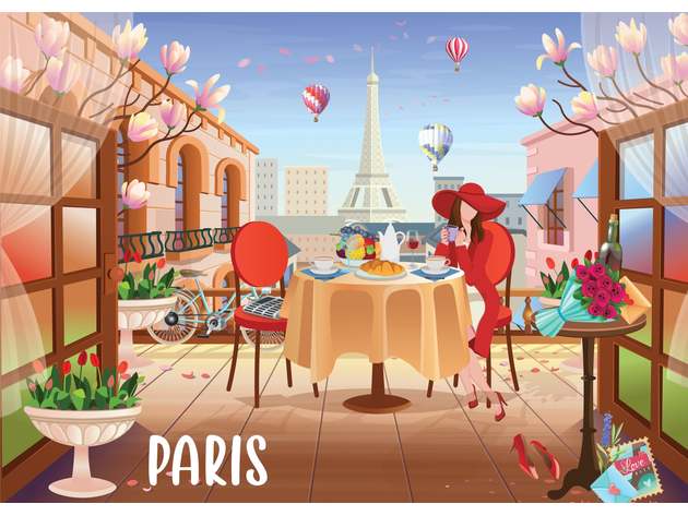 Paris Love Jigsaw Puzzles 1000 Piece