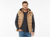 Men's Helios Hybrid Heated Coat with Power Bank (Tan/3XL)