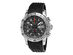 Revue Thommen Airspeed Black Dial, Black Rubber Strap Chronograph Watch