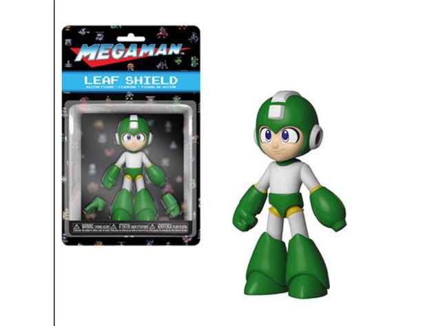 Action Figure - Mega Man - Leaf Shield - 5 Inch