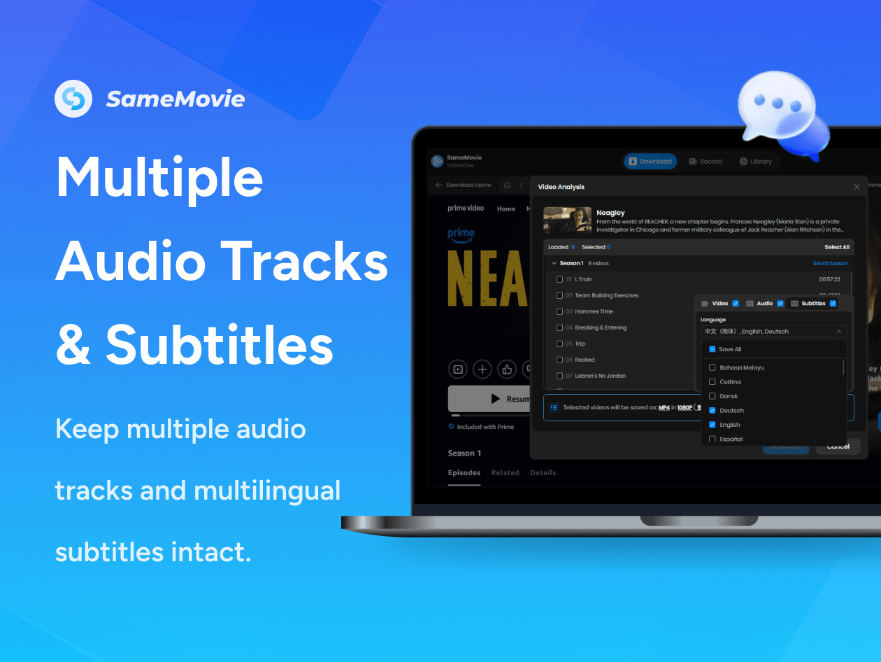 SameMovie All-In-One Video Downloader (Windows)