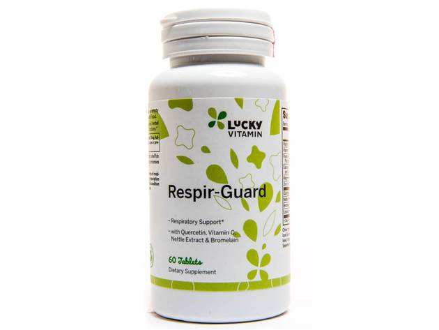 LuckyVitamin - Respir-Guard Respiratory Support with Quercetin Vitamin C Nettle & Bromelain - 60 Tablets
