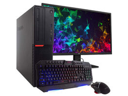 Lenovo ThinkCentre M900 Desktop Computer PC, 3.20 GHz Intel i5 Quad Core Gen 6, 16GB DDR4 RAM, 2TB Hard Disk Drive (HDD) SATA Hard Drive, Windows 10 Professional 64bit (Renewed)
