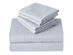 Kathy Ireland 6-Piece Brushed Microfiber Sheet Set (Light Grey/Twin)