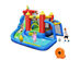 Costway Inflatable Bouncer Water Climb Slide Bounce House Splash Pool w/ Blower - Multicolor