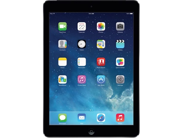 Apple iPad Air 1st Gen MF520LL/A, 1 GHz Dual Core, 1GB RAM, 32GB SSD, iOS, 9" Screen (Renewed)