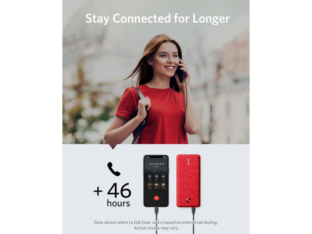 Anker PowerCore III Sense 10K Venetian Red