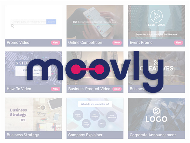 Moovly Video Maker Pro Plan: 3-Yr Subscription