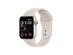 Apple Watch Series SE 2nd Gen (2022) Aluminum with Silicone Band - 40mm/Starlight (Refurbished Grade A: GPS + Cellular)