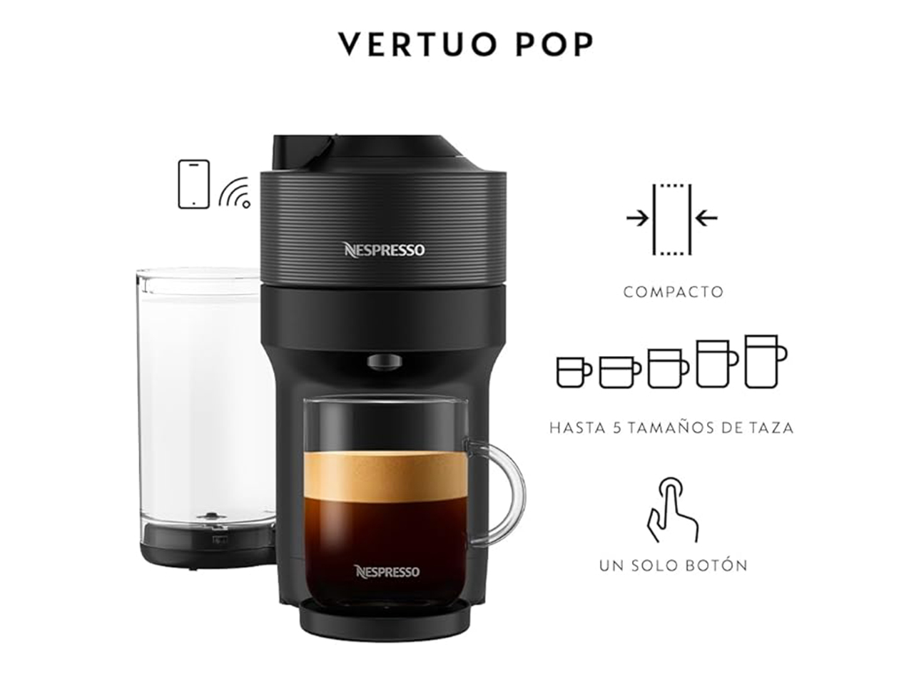 Nespresso Vertuo Pop+ Coffee Machine (Refurbished)