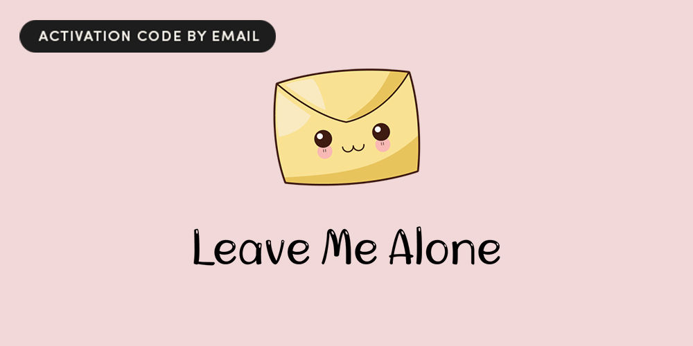 Leave Me Alone Lifetime Plan