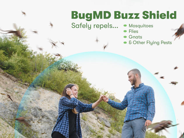 Buzz Shield 100% Non-Toxic Pest Repellent