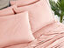 Bamboo 2000 Count 6-Piece Sheet Set with SnugGrip (Blush/Queen)