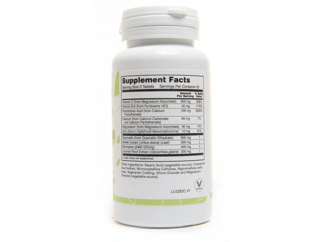 LuckyVitamin - Respir-Guard Respiratory Support with Quercetin Vitamin C Nettle & Bromelain - 60 Tablets