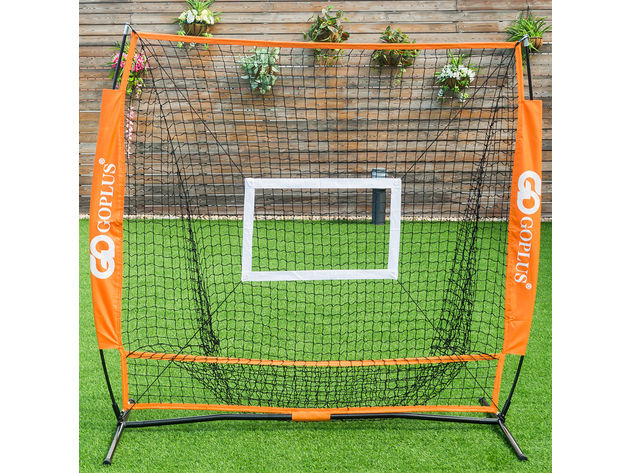 SEGAWE Portable Baseball/Softball Practice Net 5'x5' | Easy Setup With Carrying Bag | Batting Training Net
