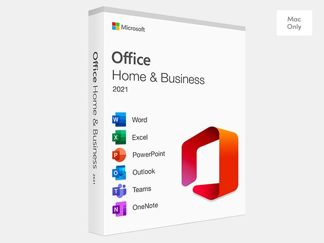 Microsoft Office Home & Business for Mac 2021 License