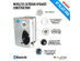 Sound Appeal SABLAST6WHT Blast Pro Wireless Outdoor Speakers (Pair) - White