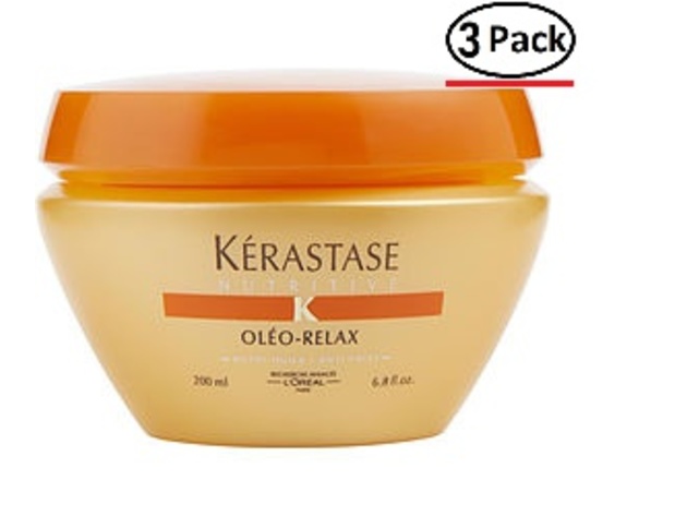 Kerastase By Kerastase Nutritive Masque Oleo-Relax For Dry Hair 6.8 Oz For Unisex (Package Of 3)
