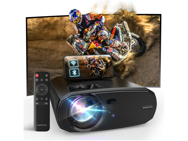 Wewatch V50 5GHz Wi-Fi 1080P FHD Portable Projector