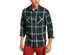 Levi's Men's Dual Pocket Plaid Flannel Shirt Green Size 2 Extra Large