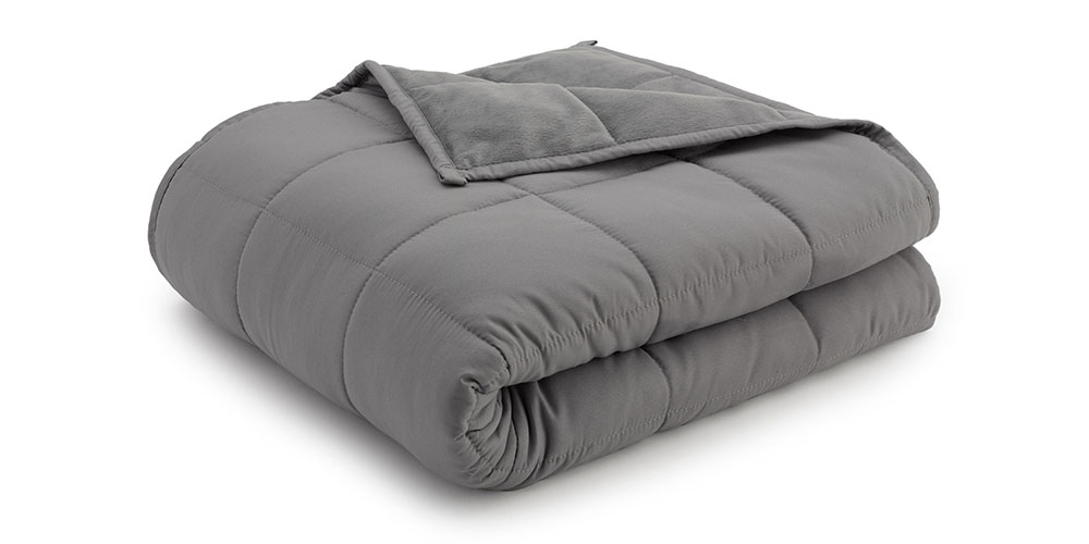 Weighted Anti-Anxiety Blanket (Grey/Grey)