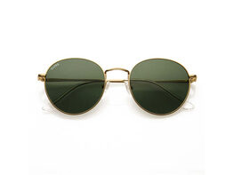 The Gunna Sunglasses Gold / Polarized Olive