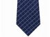 Michael Kors Mens Classic Textured Grid Silk Neck Tie Blue 3 1/8" Blue Size Regular