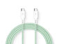 VIBRANCE Connect USB-C to USB-C Cable Green