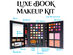 SHANY Luxe Book Makeup Set - All In One Travel Cosmetics Kit with 30 Eyeshadows,  15 Lip Colors, 5 Brushes, 4 Pressed Blushes, 3 Brow Colors, and Mirror