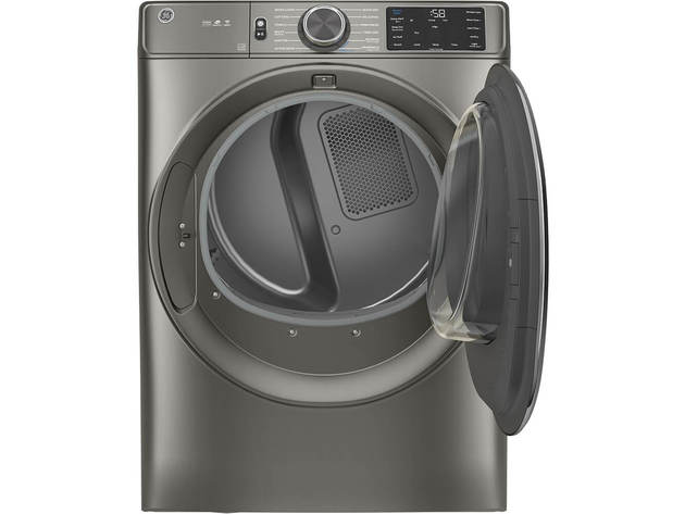 GE GFD65ESPNSN 7.8 Cu.Ft. Satin Nickel Electric Dryer