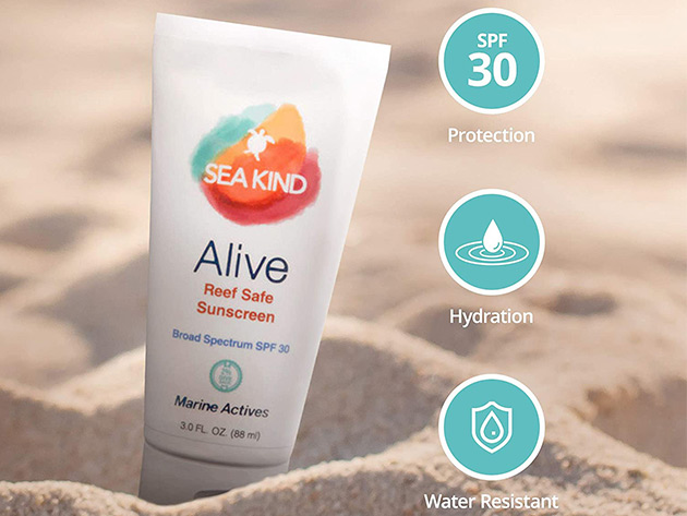 Sea Kind Alive Sunscreen (3oz)