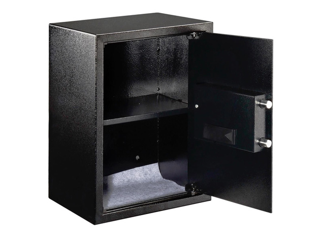 Costway Home Office Hotel Large Digital Electronic Keypad Lock Security Gun Safe Box 1.8 Cubic Feet - Black