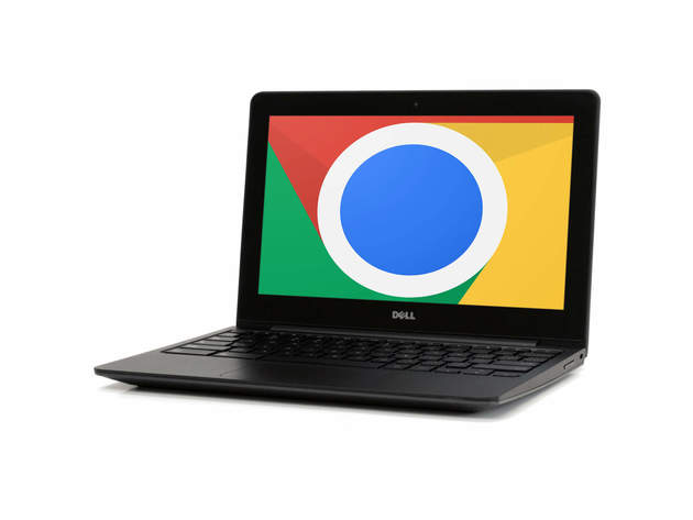 Dell Chromebook CB1C13 Chromebook, 1.40 GHz Intel Celeron, 4GB DDR3 RAM, 16GB SSD Hard Drive, Chrome, 11" Screen (Renewed)