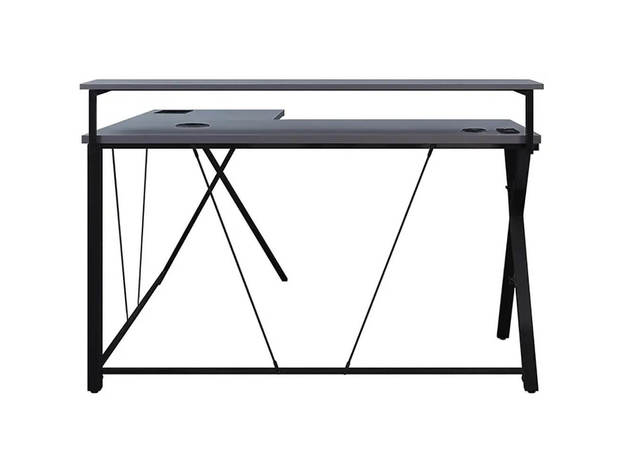 DesignLab CKP5454GLD Checkpoint Battlestation L Shaped Gaming Desk