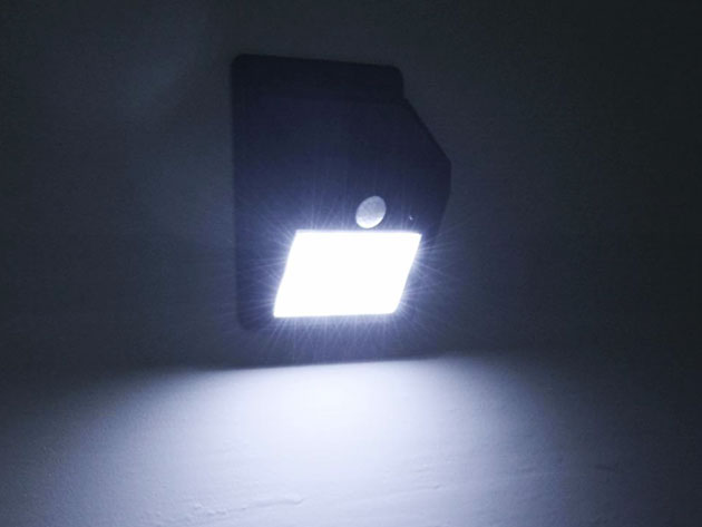 20 LED Solar-Powered Motion Sensor Security Light: 3-Pack