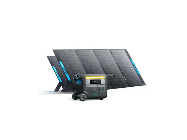 Anker SOLIX F2000 Solar Generator (Solar Generator 767 with 2 400W Solar Panels)