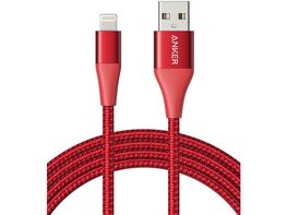 Anker 551 USB-A to Lightning Cable Red / 6ft