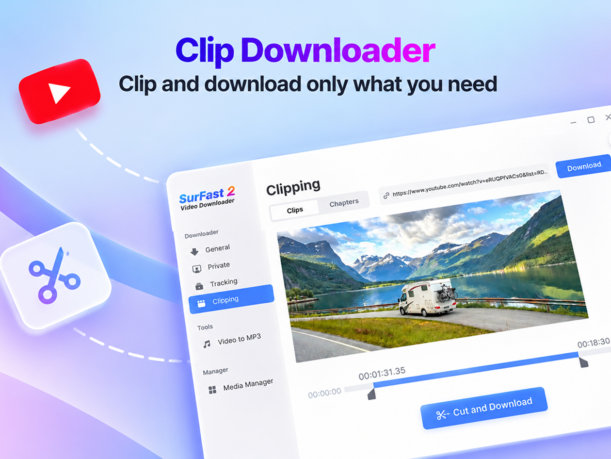 SurFast Video Downloader: Lifetime Subscription