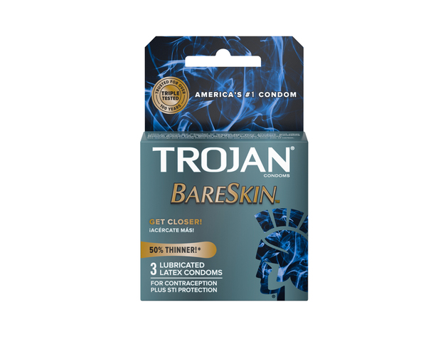 Trojan BareSkin Thinner Condoms (3pk) ---(Package Of 3)
