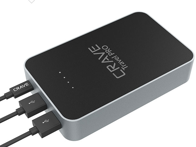 Crave Travel Pro 13,400mAh Power Bank